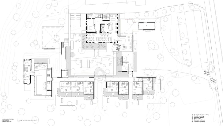 Ground floor plan (Image: GOGL ARCHITEKTEN)