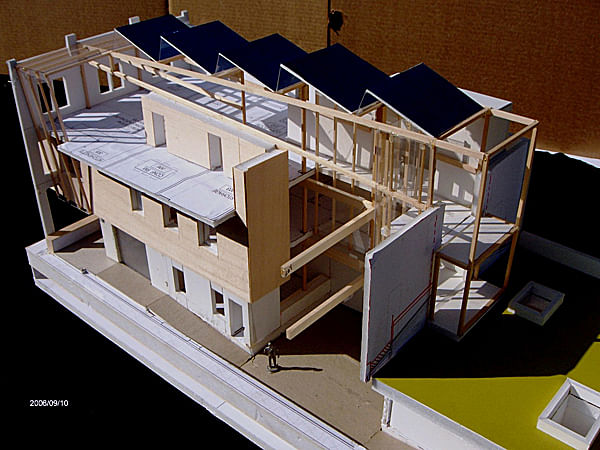Physical model of The Green Building