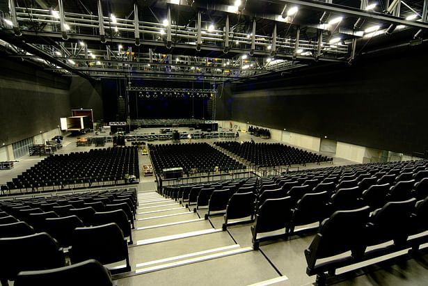 Interior in concert configuration