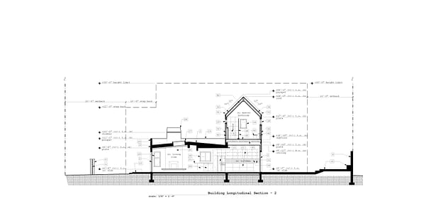 Building Longitudinal Section 2