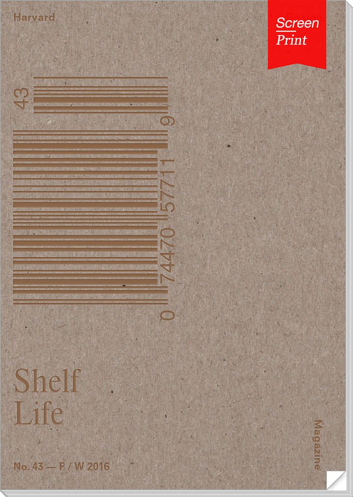Harvard Design Magazine's issue no. 43, 'Shelf Life.'
