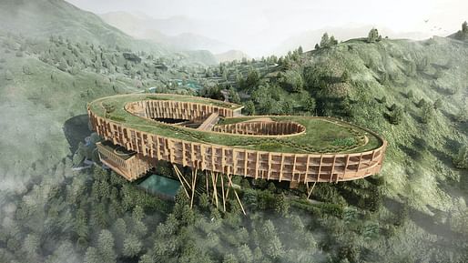 FX Mayr Wellness Eco Retreat by AIM Architecture is the winning entry of the Architectural Record Future Project Awards. Image courtesy of The Architectural Reveiw 