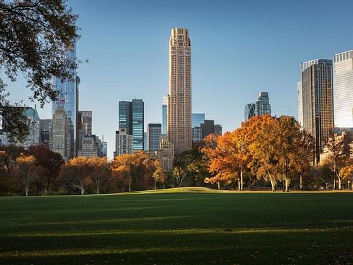 Rendering of the Robert A.M. Stern-designed 220 Central Park South tower. (Image via Vornado Realty Trust's website)