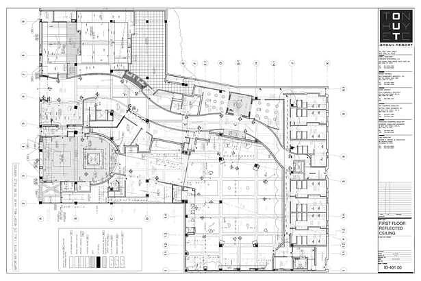 First Floor Reflected Ceiling Plan- My sample drafting