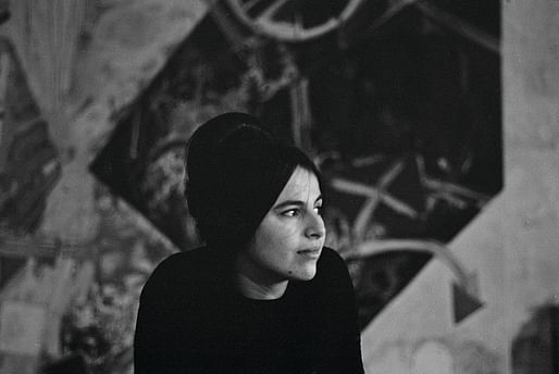 Eva Hesse. Photo by Barbara Brown circa 1963