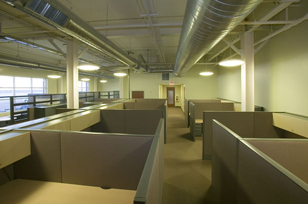 Typical Open Office Area