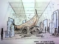 4th year maritime museum concept progression sketches