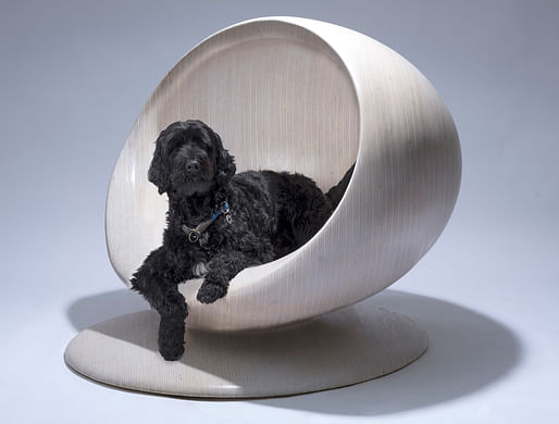 “Cloud” dog kennel by Zaha Hadid Design. Photo © Zaha Hadid Design.