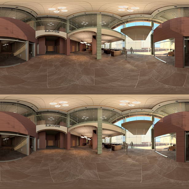 main lobby (google glass stereographic image)