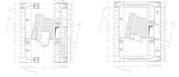 3, 4 floor plan / GALANOV ARCHITECTS