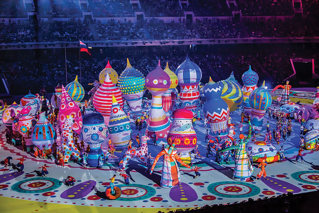 Sochi Olympics opening ceremony. © Ralph Larmann