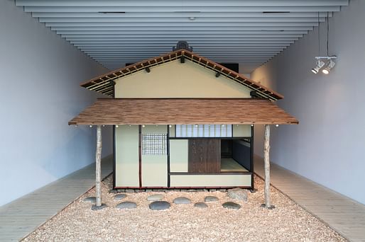 Sen-no-Rikyu, Tai-an ca. 1581 / 2018 (Replicated real-size). Replica production: Institute of Technologists. Installation view: 'Japan in Architecture: Genealogies of Its Transformation,' 2018, Mori Art Museum, Tokyo. Photo: Takeru Koroda. Photo courtesy: Mori Art Museum, Tokyo.