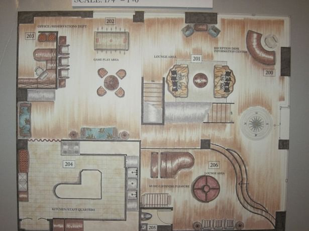 1940's based red carpet school project design for a movie event