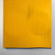 Morphing Yellow, 2009. Aluminium, cm 183 x 13 x 183. Property of Studio Calatrava © Santiago Calatrava