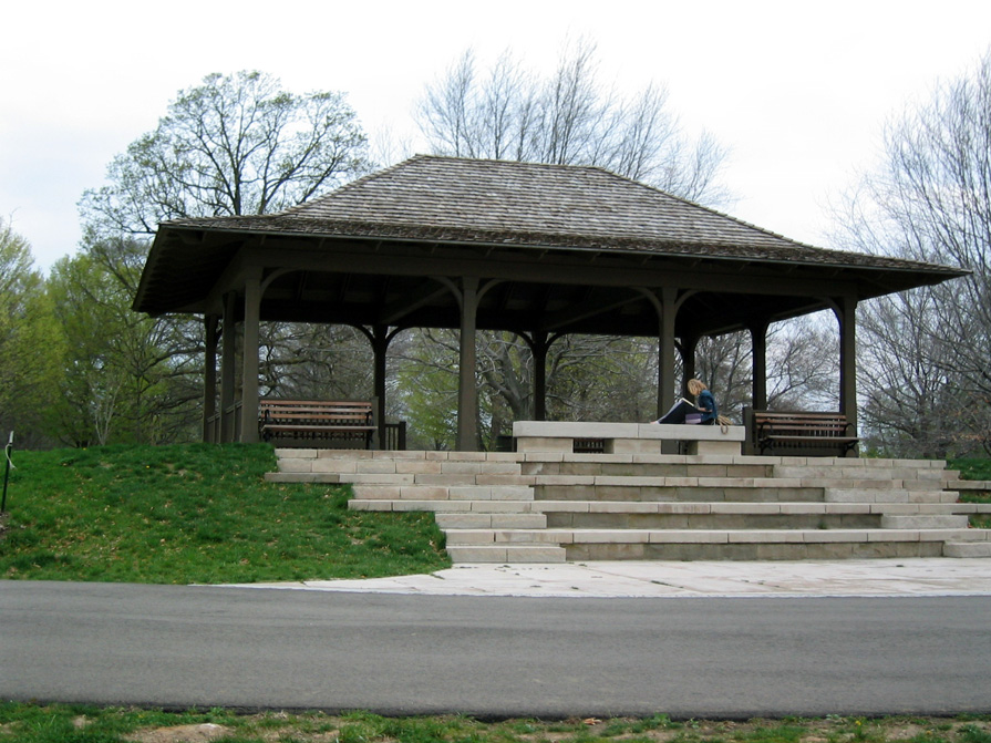 Overlook Pavilion, Baringer Hill, Cherokee Park