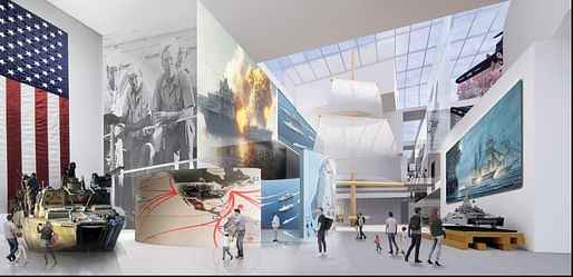 Project by Gehry Partners. Image courtesy Naval History and Heritage Command (NHHC)