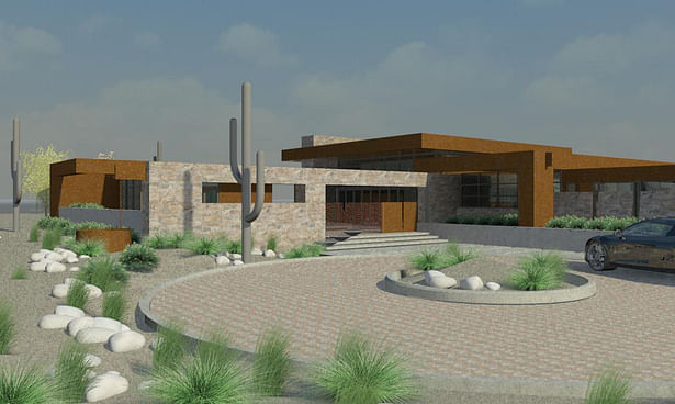 Desert H House, Tucson Arizona, Secrest Architecture