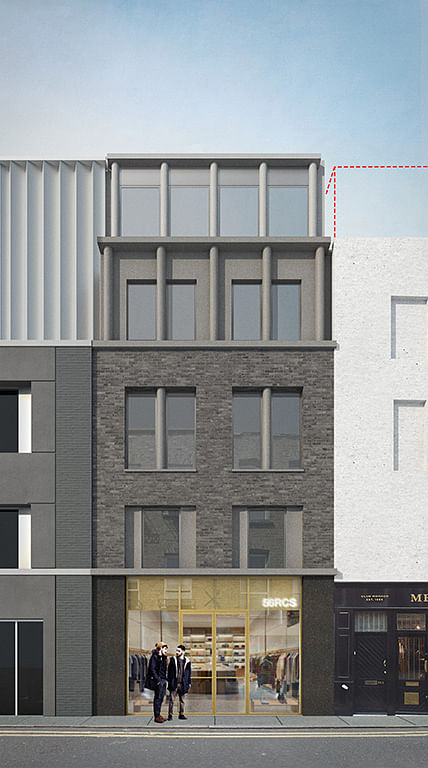 Redchurch Street elevation 