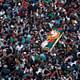 Mourners in Bangladesh on Saturday carried the coffin containing the body of Rajib Haider, an organizer who was killed.