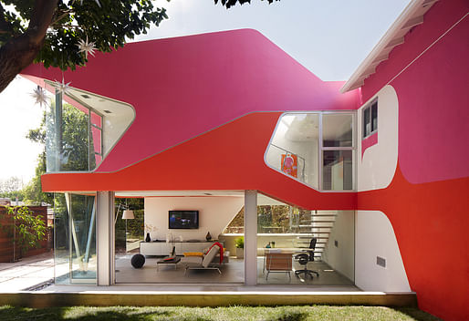 Party with NMDA at the Alan-Voo House in Los Angeles. Photo courtesy of Van Alen Institute.