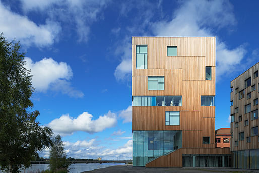 Exterior of the newly opened Umeå Art Museum designed by Henning Larsen Architects (Photo: Åke E:son Lindman)
