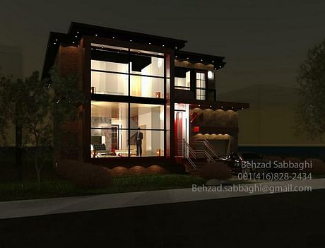 Modern House In Toronto (Ashall Blv)