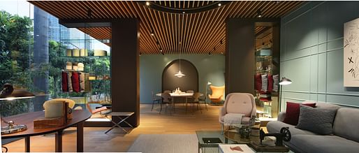 Shortlisted in Retail category: Genius loci - House of Fritz Hansen, Jakarta, Indonesia. Photo courtesy 2018 INSIDE World Festival of Interiors.