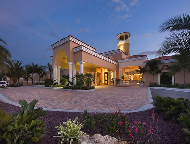 Clubhouse Entrance