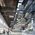 Stacked: Archinect's comparison of Fujimoto and Tschapeller's library stacks