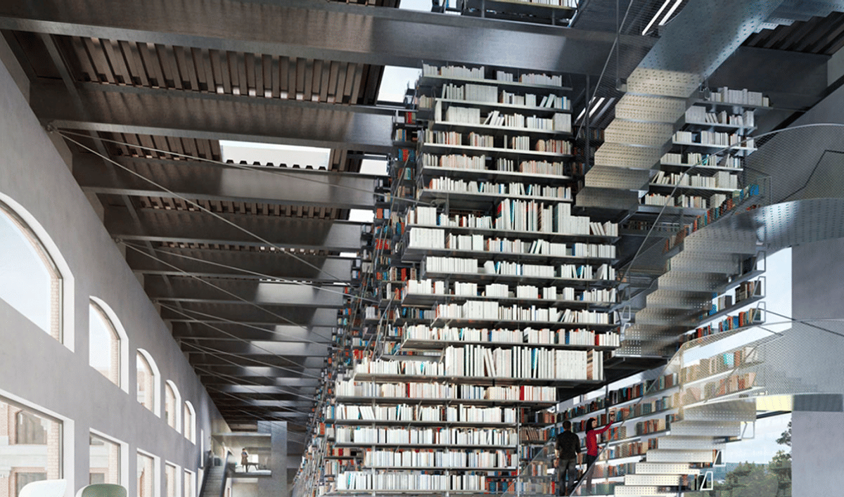 Stacked: Archinect's comparison of Fujimoto and Tschapeller's library ...