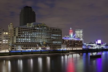 Design Research Studio is developing Sea Containers House - situated between the OXO Tower and Blackfriars Bridge – into the new hotel, which will open in 2014.