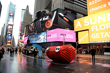 Jam to your heart's desire with Stereotank's "Heartbeat" installation in Times Square 