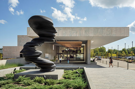 Frederik Meijer Gardens by Tod Williams Billie Tsien Architects + Partners in Grand Rapids, MI. Image: Michael Moran