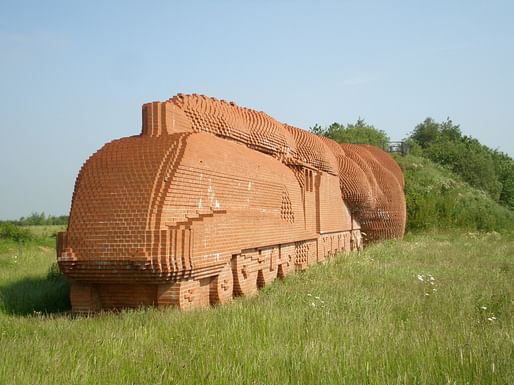 Brick Train, Darlington by David Mach