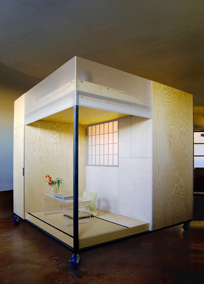 The Mobile Dwelling Cube; Oakland, CA by SPACEFLAVOR (Photo: Jasmine Rose Oberste)