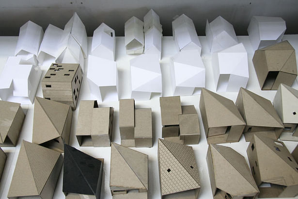 Sketch models, R-House