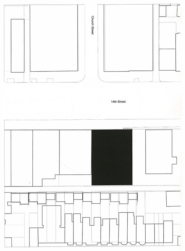 Site Plan of Church Street and 14th Street