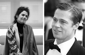 Architecture's Page Six moment: Brad Pitt hangs out with American-Israeli architect and MIT professor Neri Oxman