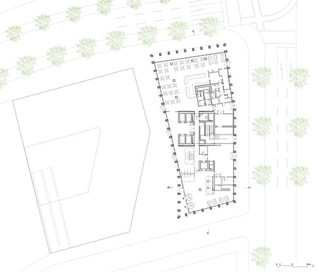 Ground floor plan (Image: Barkow Leibinger)