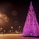 Hello Wood's Christmas tree installation at the Palace of Arts in Budapest. Photo: Daniel Domolky