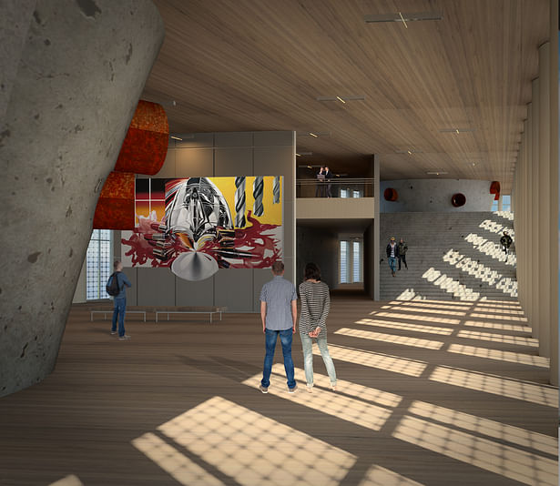 Helsinki Guggenheim Competition Interior Gallery