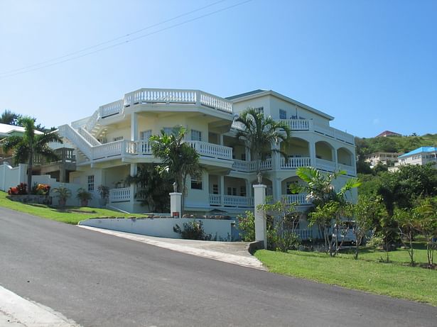 Deon Herbert's Residence Rear View