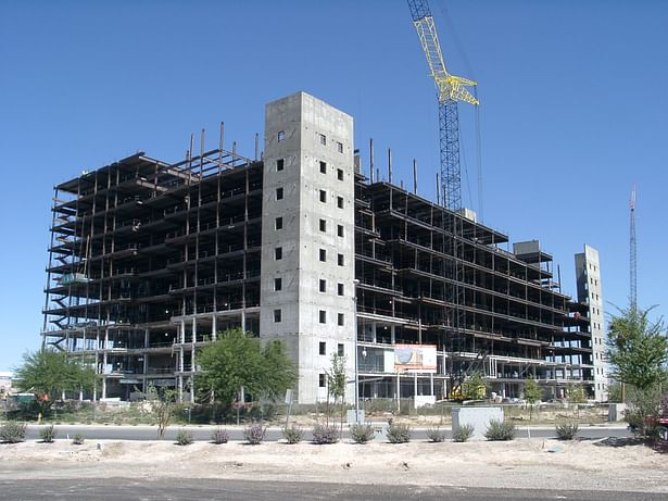 World Market Center - building 1 construction