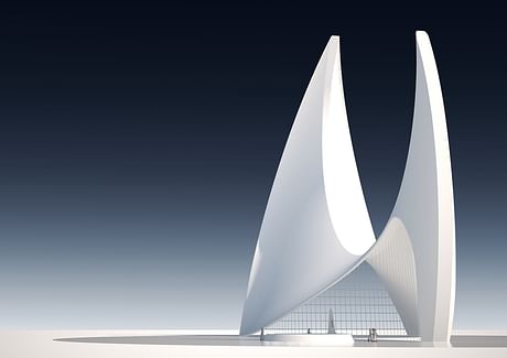proposal for a mosque in Qatar