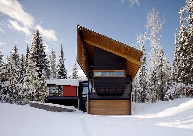 Kicking Horse Residence by Bohlin Cywinski Jackson. Photo © Bohlin Cywinski Jackson