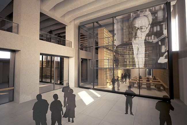 Rendering of the future library