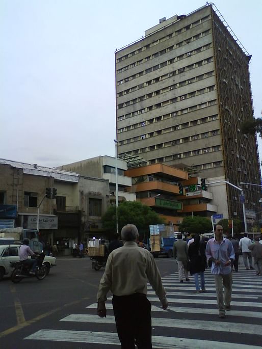The Plasco building in Tehran. Image via wikimedia.org