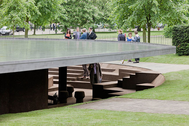 Serpentine Gallery Pavilion 2012 Designed by Herzog & de Meuron and Ai Weiwei © Herzog & de Meuron and Ai Weiwei (Image © 2012 Iwan Baan)