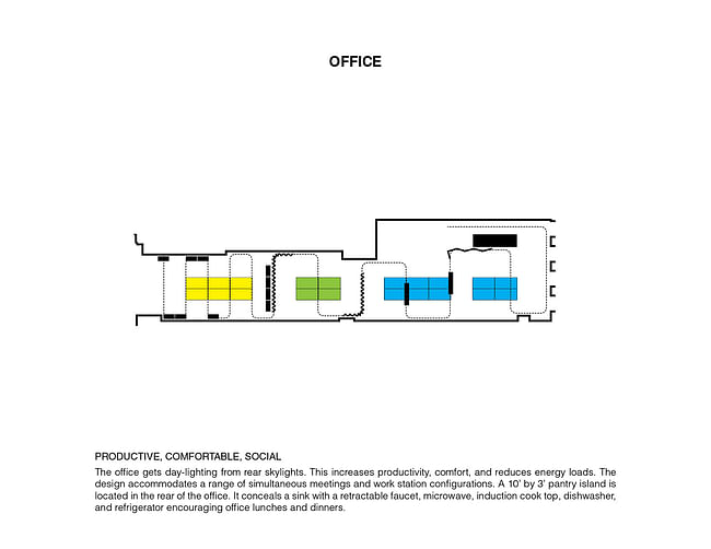 Office. Ground/Work Competition Finalist Entry by Of Possible Architectures. Image courtesy of OPA.