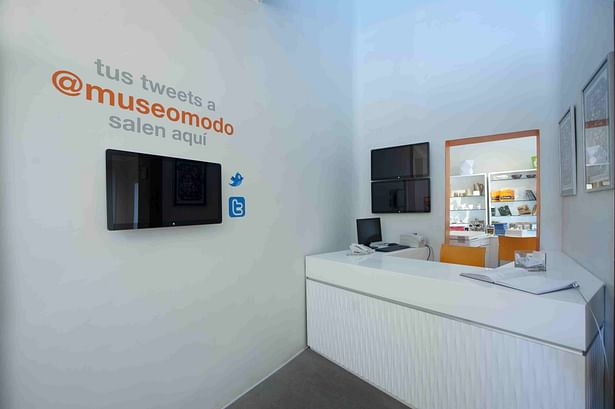 Museo Modo - shop & reception - DIN interiorismo